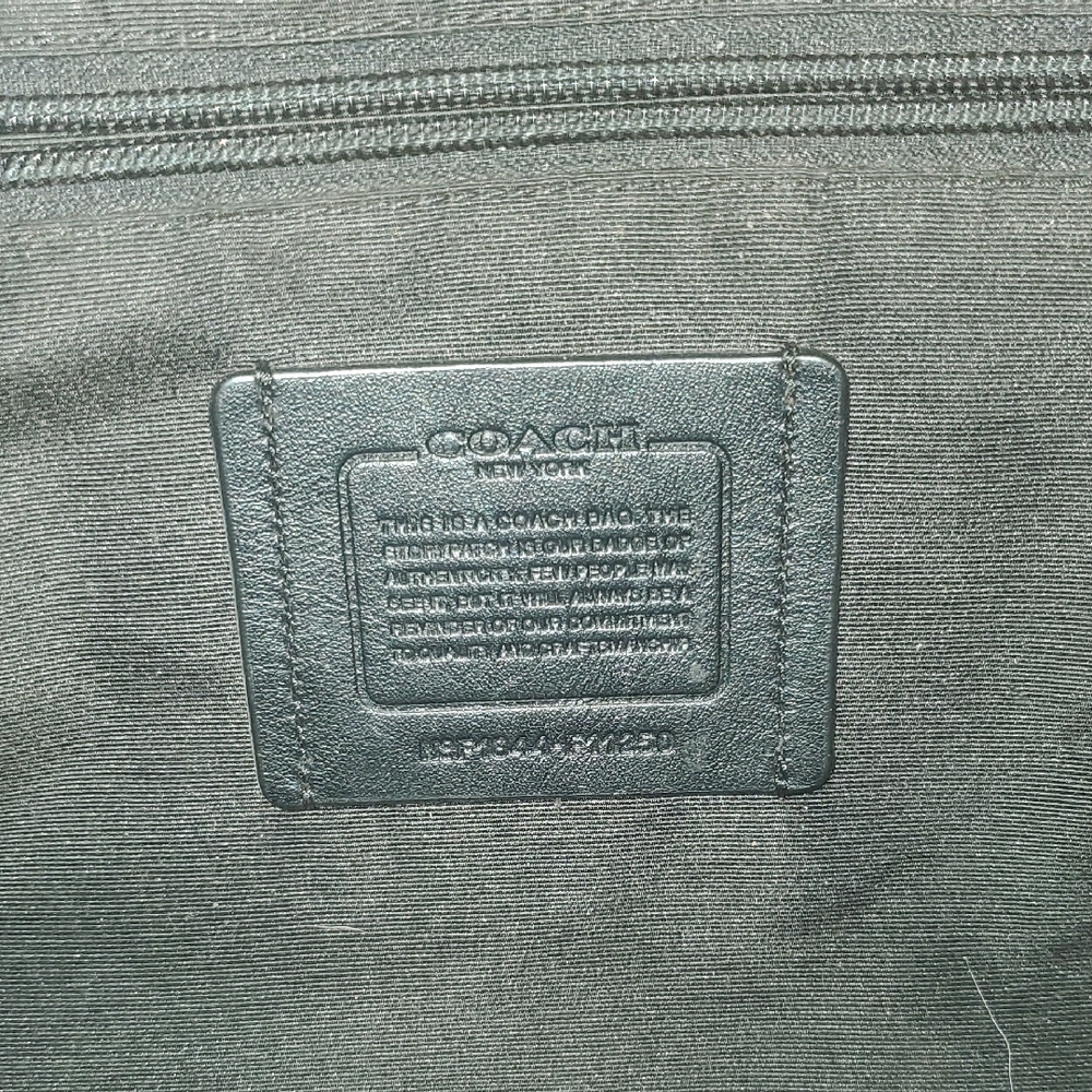 Men's Black Leather Backpack - Picture 3 of 5